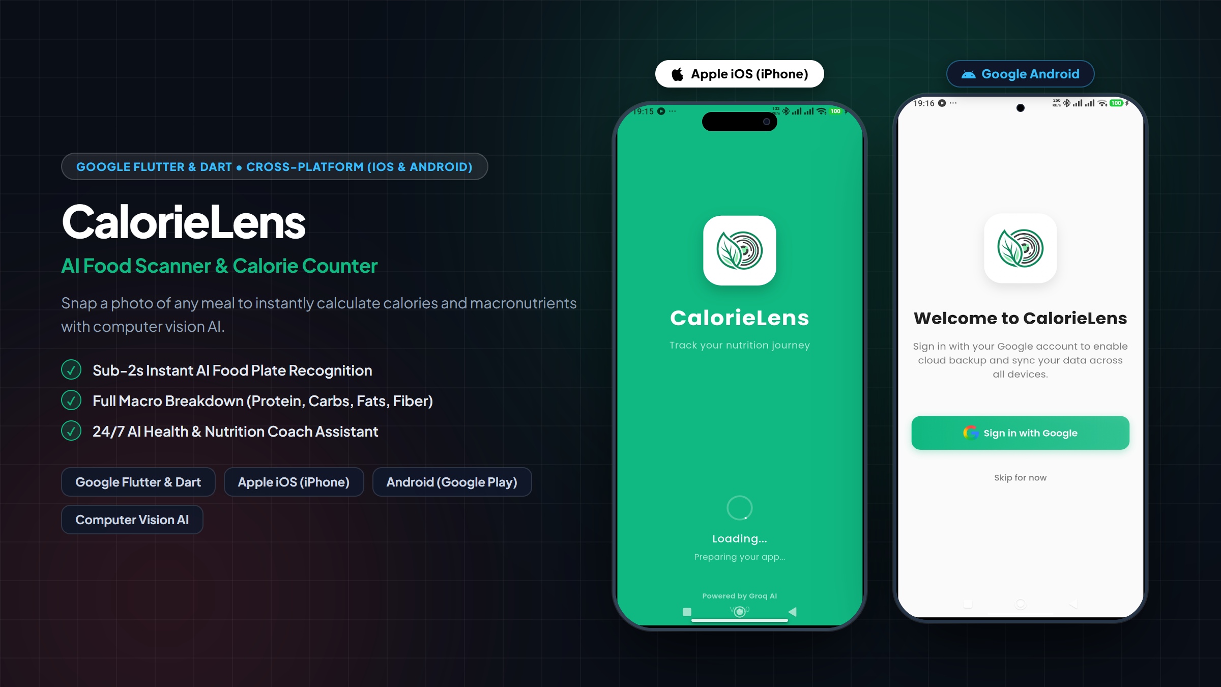 CalorieLens - AI Food Scanner & Calorie Tracker