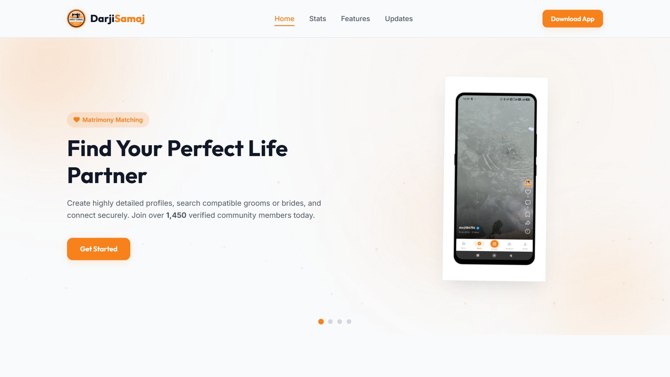 Darji Samaj - Community & Matrimonial Web Platform
