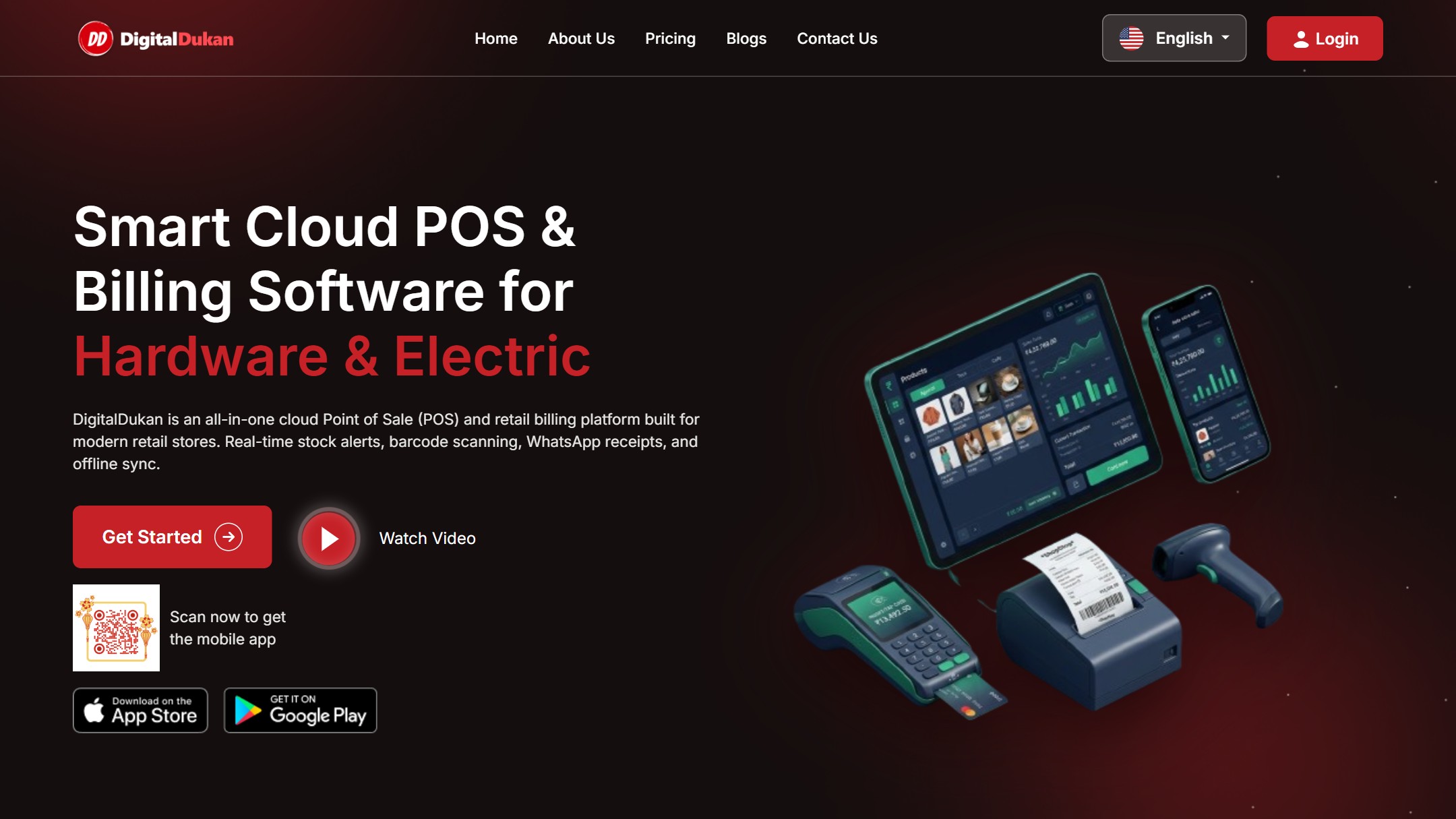 Digital Dukan - Smart Cloud POS & Retail Billing Platform