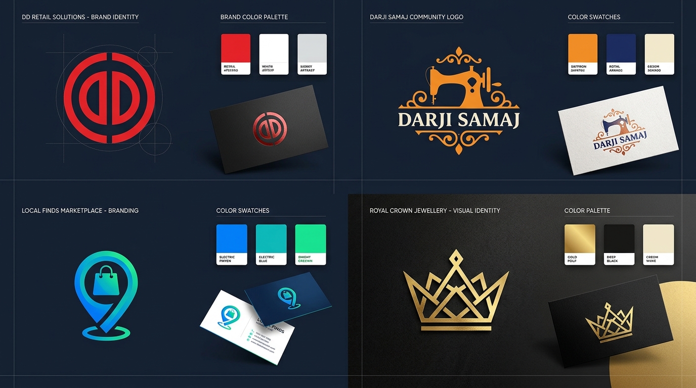 Brand Identity Systems, Vector Logos & Guidelines (Showcase)