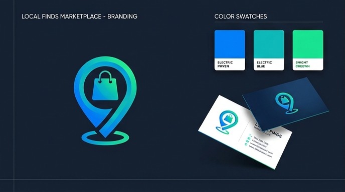Local Business - Geo-Discovery & Store Finder Brand Mark
