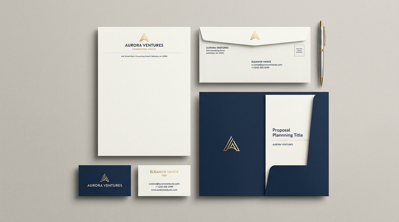 Corporate Stationery, Marketing Collateral & Print Media Suite